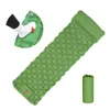 Utomhus Sleeping Pad Camping Uppblåsbar madrass med kuddar Travel Mat Folding Bed Ultralight Air Cushion Treking Trekking 240312