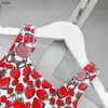 Classics kids one-pieces Swimsuit Designer girls swimwear Size 80-150 CM Strawberry pattern child Beach Bikinis Children Swimwears 24Mar