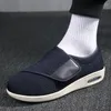 Schoenen mannen kleden brede casual 2024 7 voor voeten gezwollen duim Eversion aanpassen Soft Comfortabet Diabetic Shoe Walking 230 Comtable