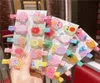 Hair Accessories 10PcsSet Korean Girls Cartoon Fruits IceCream Hairpin Children Clip Sweet Barrettes Ornament Fashion6877987