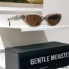 Gentle Monster Rococo Summer Cat Eye Lunettes de soleil ovales Corée Marque GM Femmes et Hommes Lunettes carrées Protection Uv400 231220 2936a1wh