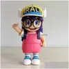 Anime Manga 20 cm Dr. Slump Kawaii Arale modèle de figurine mobile avec pendentif en PVC Gk cadeaux dans une boîte figurines de collection pour enfants Dhg8J