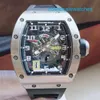 Захватывающие наручные часы Эксклюзивные наручные часы RM Watch RM030 Machinery RM030 Ограниченная серия 42*50 мм RM030 Титановый металлический турбийон