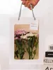 1pc Transparent Window Paper Bags Gift Bouquet Wrapped Tote For Friends Lovers And Party Wedding Event 240228