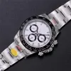 Motre Be Luxe Luxury Watch Wristwatch 40mm N4130 Chronograph Mechanical Movement 904L Steel Case Men Watches Designer Watch