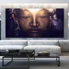 Płótno plakaty Buddha malowanie zdjęć sztuki ściennej do salonu nowoczesny wystrój domu duży rozmiar dekoracyjny nadruki sofa łóżko 231b