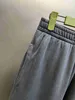 Erkekler Pantolon Yüksek Versiyon B Family 23S Kapsül pantolonları yıkanmış sıkıntılı etkiye sahip