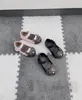 NK Designer Kinderen schattig konijn platte kinderbrief geprinte prinses 2024 lente kinderen zachte bodem niet-slip schoenen eu21-28 z7130 gg