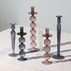 Candle Holders Pillar Holder For Table Centerpiece Decorative Stick Decor Wedding Dry Flower Vase209T