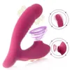 Vibratore per succhiare la vagina 10 velocità Vibrazione per sesso orale Aspirazione per clitoride Stimolazione Masturbazione femminile Giocattoli erotici per adulti 240312