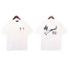 T-shirt de designer de 2023 année de lapin nouveaux couples tees street wear mode d'été amrris chemise splash-ink lettre impression design couple manches courtes