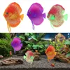 Glowing Aquarium Simulation Tropical Fish Floating Moveable Fake Fish Tank Toys Simulation Landscape Aquarium Decoration2935