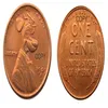 US09 никель-бродяга 1909 s, пшеничный пенни, цент с изображением черепа, скелета, зомби, копия монеты, кулон, аксессуары, Coins262s