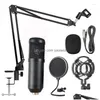 Microphones Aoshen Sm-Bm3.5 Wholesale Professional Studio Recording Condenser Bm800 Microphone For Livestream Broadcasting Podcast D Dhwxv