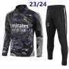 Ny 24/25 Real Madrids Bellingham Vini Jr Soccer Tracksuit Men and Kids 23 24 Football Tracksuit Training Suit Jogging Kit Chandal Futbol Survetement