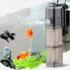 Pumps Aquarium Internal Filter Pump Sunsun Fish Tank Submersible Sponge Filter Air Compressor Water Flow Oxygen Increase Air Pump