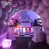 Atacado requintado artesanato 10x10x4.5mH (33x33x15ft) barraca inflável iglu cúpula tenda comercial tenda explodida para festa evento decoração brinquedos esportes