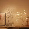 36 108 LED USB Battery Power Touch Switch Tree Light Night Fairy Light Table Lamp For Home Bedroom Wedding Party Christmas Decor C2685