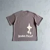 Trasig planet t-shirt street hip-hop unisex casual rund hals kort ärm skum tryckt sommar t-shirt