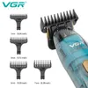 VGR Hair Trimmer Cordless Hair Cutting Machine Electric Hair Clipper Barber Haircut IPX7 Waterproof Zero Cutting Machine V-961 240301