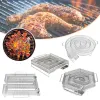 Sprayers Barbecue Box Cold Generator Stainless Steel Grill Net Outdoor Smoking Barbecue Net Bbq Tool Accessories Barbacoa