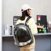 Janela de astronauta Cachorro Gato Mochila transparente respirável para animais de estimação Bolsa de viagem 240307