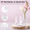 25 PCSコンテナリップグロスチューブリップスティックホルダープラスチックリップバーム空のDIYキットリップスティックミニサンプル化粧品コンテナ240311