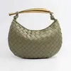 고급 Bottegs Venets Jodie Bag Small Design Woven Sardine New Handbag Dumpling 레저 오리지널 1 : 1 로고와 함께 다양한 실제 가죽