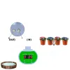 Kits Electric Automatic Drip Irrigation System Intelligent Timing Auto Watering Machine USB Laddning Garden Green Plant Sprinkler