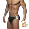 Herren-Badebekleidung, Herren-Spleiß-Badehose, niedrige Taille, Badeshorts, Sport, Strandhose, Badeanzug, Bikini, männlich, sexy Anzug, Surfen