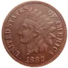 USA 1881-1885 Indian Head One Cent Craft Copper Copy Pendant Accessories Coins2630