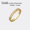 Designer Mini Love Ring For Women Men Diamond Ring Electroplate 18K Jewelry Classic Girl Valentin Day Mothers Mothers Day Engagement Designer Bijoux Gift Wholesale