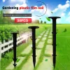 Stakes 50st Soil Nail Film Fixed Garden Pegs PP Outdoor Reusable Black Shading Mulch Landscape Anchoring Spikes