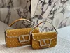 Luxe schoudertas draagtassen Mode Parijse tas met diamant strandtas damesValenti tas designer dinertas crossbody tas portemonnee Designer handtas portemonnee Leer