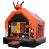 Partihandel gratis fartyg utomhusaktiviteter 4x4x3mh (13.2x13.2x10ft) med fläkt halloween uppblåsbart studshus till salu