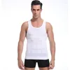 Body Shapers pour hommes Contrôle serré Shapewear Fitness Tummy Shirt Débardeur de sport Taille maigre Hauts de compression élastiques Abdomen Gilet Minceur