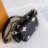 Luxury Designer väskor kedja plånbok mini purses axel väskor double-användning 2 in1 crossbody woman handväska axel väskor kvinnor lyxiga handväskor väska