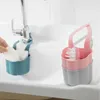 Panier de vidange d'évier de rangement de cuisine, porte-éponge à savon de salle de bains, accessoires suspendus