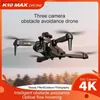 Drones Mijia K10max Drone 8k Profesinal trois caméra grand angle de localisation de flux optique Évitement RC Quadcopter 24313