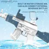 Sable Play Water Fun Gun Toys AK47 Pistolet à eau Pistolet électrique Tir Jouet Pistolet Entièrement automatique Piscine d'été Jouet de plage pour enfants Enfants Garçons Filles Adultes YQ240307 L240313