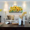 Paintings Large Size Handmade Oil Painting Abstract Sunflower On Canvas Modern Wall Art Home Decorate Hand Painted Thick Picture242s