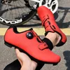 Yol Bisiklet Ayakkabı Erkekler Bisiklet Sneaker MTB CLITS ROTE KULLANIM KREAT Bisiklet Hız Düz Spor Yarışı Kadınlar SPD Pedal Ayakkabıları 240311