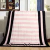 Top Winter Coral Runki koc litery Flanela Ket Sofa Co pokrycie Koczu klimatyzacyjnego Dieg