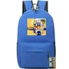 حقيبة Zach Bell Backpack Takamine Kiyomaro Day Pack Comic School Bag Cartoon Print Rucksack Sports Schoolbag Daypack Outdoor Outdoor