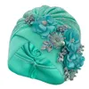 Elegancka afrykańska czapka turban z błyszczącym dhinestone gotowy do noszenia Nigeria Auto Gele Headtie Party Women Head Bonnet Turbante 240301