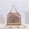 stella mccartney shoulder bag luxury women designer handbag women high quality fashion women crossbody purse single shoulder chain backpack flip bag