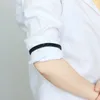 Braccialetti per polsini con supporto per maniche da camicia dal design semplice, per bracciale da braccio maschile regolabile