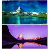 Stitch 5D Diy Diamond Haftery haftowe Rhinestone Sceneria Matterhorn Mountain w Szwajcarii, Zermett Diamond Painting for Room Dekoration