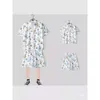 Designer Suit Hawaiian Beach Holiday Mens Loose Size Couple Fashion Brand Short Sleeve Flower Shirt Casual Two Piece Set Gy6l