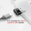 Convertitore adattatore OTG da USB maschio a USB tipo C femmina Adattatore cavo Typec Caricatore dati USBC Abbiamo altri convertitori, per favore JTD
